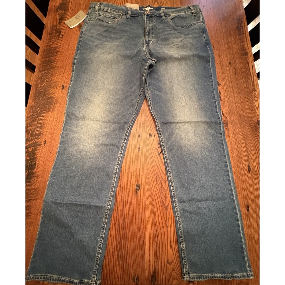 Goodfellow Mens Blue Jeans Advanced Temp Control Athletic Slim Tapered 44x34 NWT
